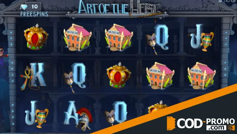 Игровые автоматы 21 линия: Art of the Heist от Playson