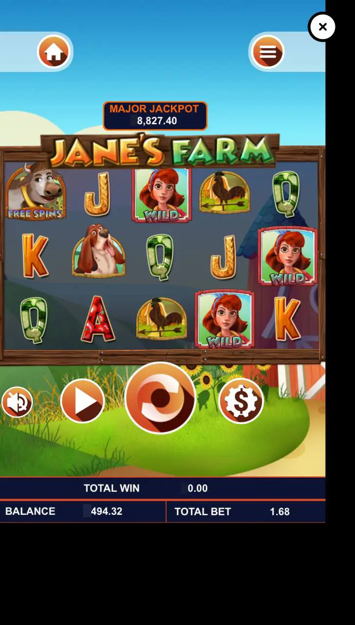 Игровые автоматы 21 линия: Jane’s Farm от Arrow's Edge