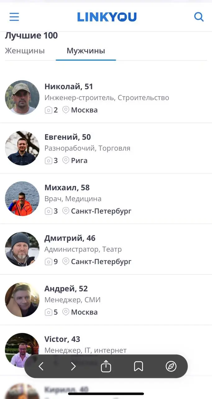 Просматриваем анкеты с промокодом