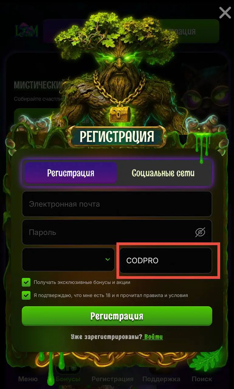 Как начать игру в Luckmore Casino: обзор регистрации