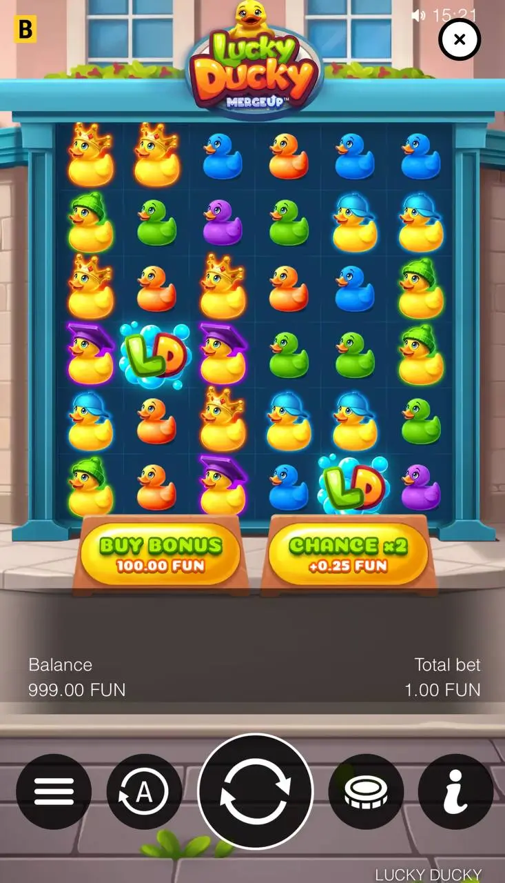 Слоты Новый год: Lucky Ducky X-mas от BGaming