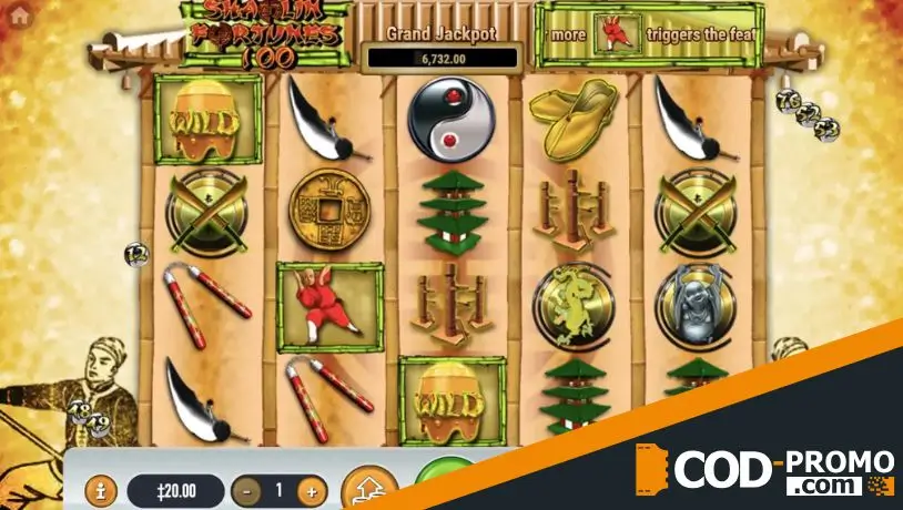 100 линий слоты: Shaolin Fortunes 100 от Habanero