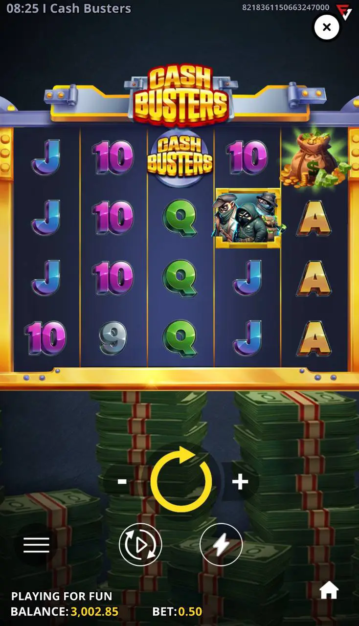 100 линий слоты: Cash Busters от Fugaso