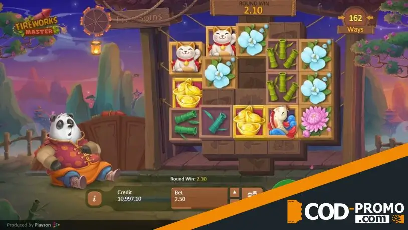 Азиатские слоты: Fireworks Master от Playson