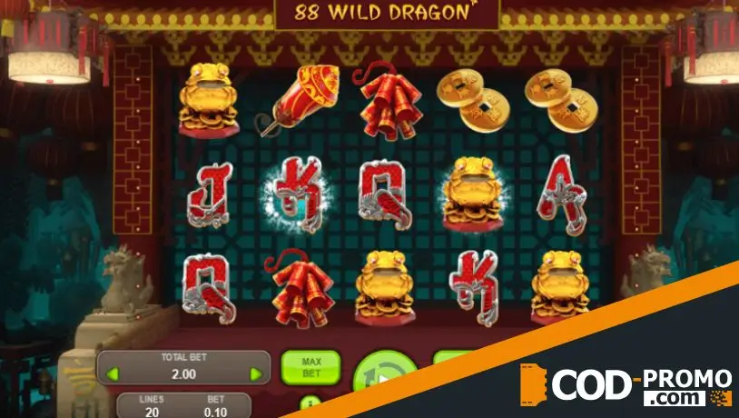 Слоты про драконов: 88 Wild Dragon от BNG