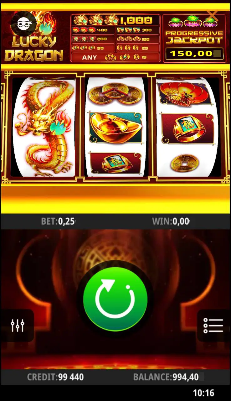 Слоты про драконов: Lucky Dragon от iSoftBet