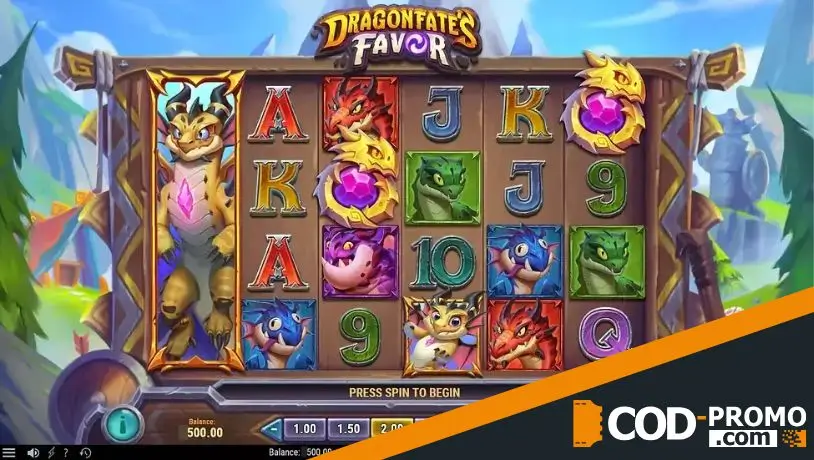Слоты про драконов: Dragonfate’s Favor от Play'n GO