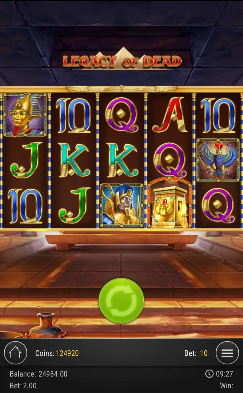 Фэнтези слоты: Legacy of Dead от Play’n GO