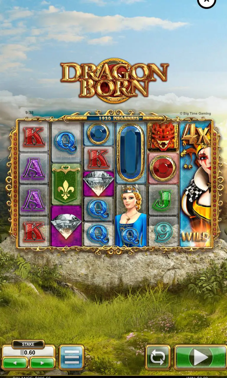 Фэнтези слоты: Dragon Born от Big Time Gaming