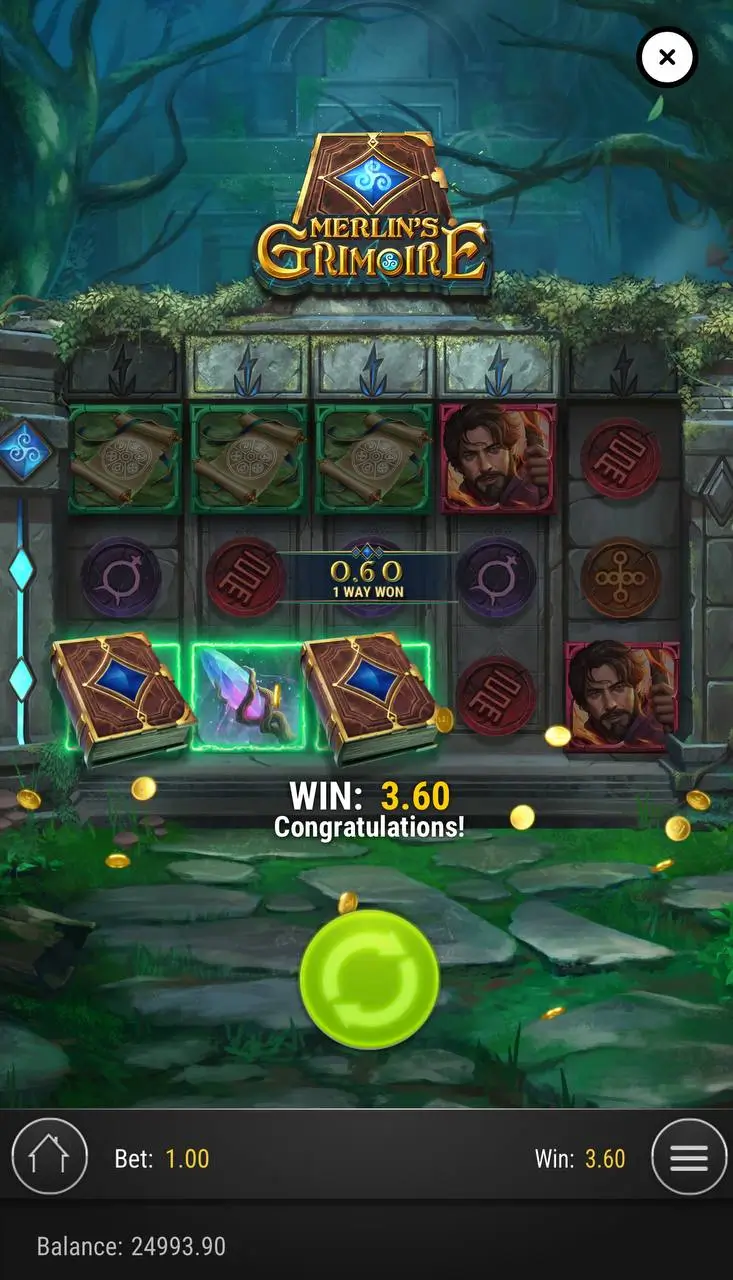 Фэнтези слоты: Merlin’s Grimoire от Play’n GO