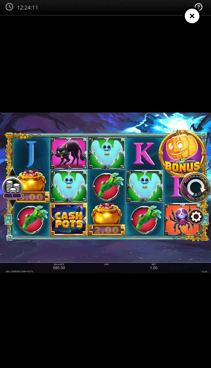 Слоты про Хэллоуин: Halloween Cash Pots от Inspired Gaming