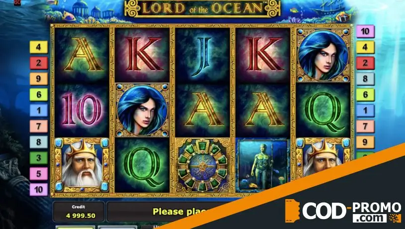 Слоты про море: Lord of the Ocean от Novomatic